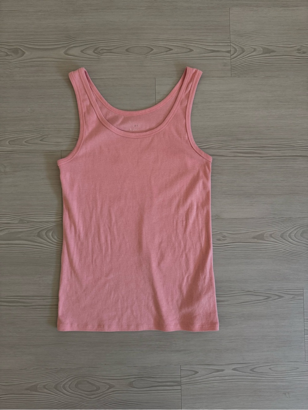 a new day Pink Scoop Neck Ribbed Tank Top